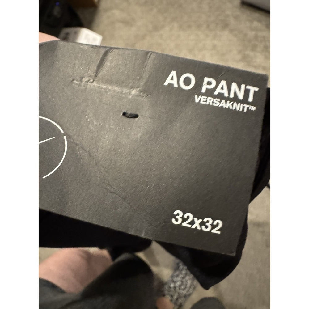 Cuts Clothing NWT Pants Black Size 32/32 AO Pant 5 Pocket Performance (J) - Picture 6 of 6